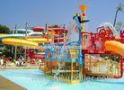 Children Plastic Soft Padded Water Playground Equipment , Safety Amusement Park Equipment