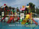 Outdoor Commercial Safety Fiberglass Water Playground Slides Equipment for Children