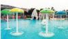 Mushroom Shaped Aqua Play Fiberglass Water Park Amusement Equipment For Kids