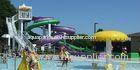 Outdoor Amusement Park Plunge Pool Water Slides Entertainment Equipment For Water Games