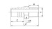 Single Handed Type Quick Coupling With Male Thread