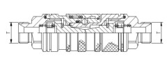 High Pressure Hydraulic Quick Coupling