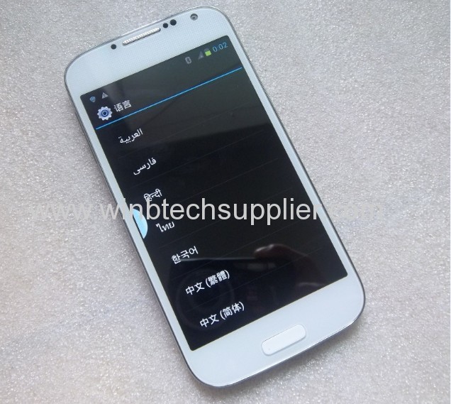 I9500 s4 960x540 ram 1g rom 4g 4.7inch single simwhite and black perfect s4 I9500 phone