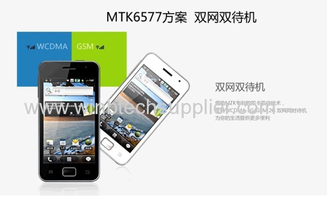 In stock Orignal Jiayu G2 MTK6577 dual core phones android 4.0 GPS 4.0 Gorilla Glass512MB RAM black