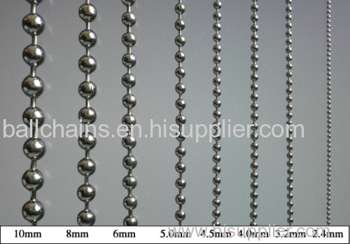 NPS ball chain ball chain shimmer screen