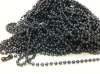 gunmetal ball chain necklace