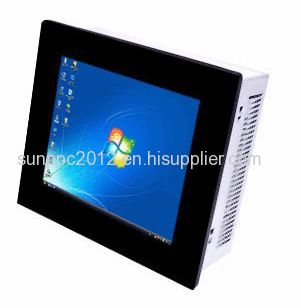 IP65 water proof 10.4 inch touch industrial panel PC with RS485