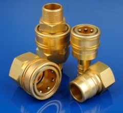 Non-valve Hydraulic Quick Coupling With Female Plug