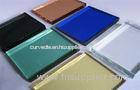 Decorative Glass Panels , Silk Screen Print Colored Glass Sheets