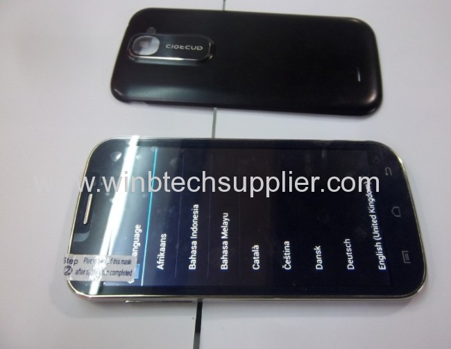 5inch dual sim s4 9500 mtk6572 dual core cpu smart phone