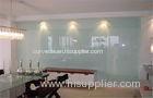 Custom Painted Decorative Glass Panels Silk Screen For Furniture