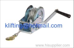 manual winch with wire rope