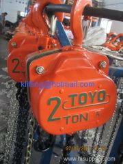 TOYO Manual chain hoist