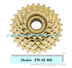 6 Speed friction freewheel
