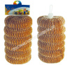 6PK Copperized Mesh Scourers In Mesh Bag