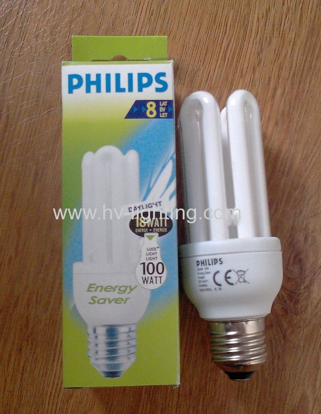 philips energy saving lamp 3u 4u 18w 23w