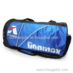 Good Quality Blue/Black Sports Bag With 420DNylon+jacquard fabric Material