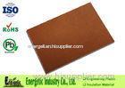 Brown Phenolic Cotton Cloth Laminated Sheet for Engineering , 3.0mm to 100mm Thickness