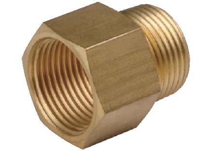 Brass Male and Female Coupling