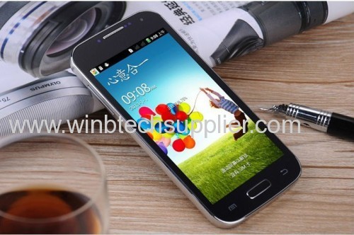 mini S4 i9500 MTK6572 Dual Core Phone 3G WCDMA 4.3" Android 4.2 Dual Camera Dual Sim Cards Smart Phone