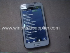 1:1 n7100 phone MTK6577 dual core galaxy note 2 android 4.1 5.5 inch mobile phone