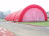 inflatable paintball tent, trade show tent