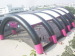 inflatable paintball tent, trade show tent