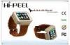 Fashion Bluetooth GSM Wrist Watch Phone , Single Core Wrist Cellphone