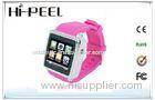 Single Core Android Smart Watch Phone , Pink Bluetooth 3.0 Smart Phone