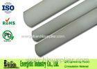 SGS Natural Extruded White PVDF Rod , High Abrasion Resistance