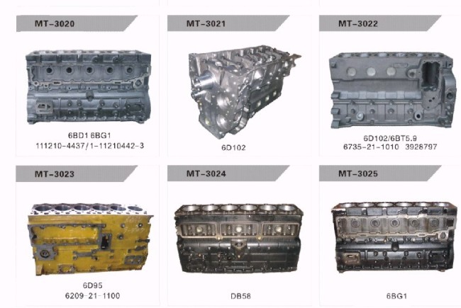 6D114/6CT8.3 CYLINDER BLOCK FOR EXCAVATOR