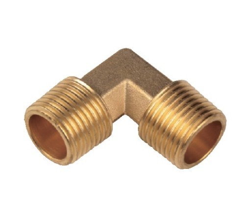 Brass 90 Degree Elbow with Male Thread