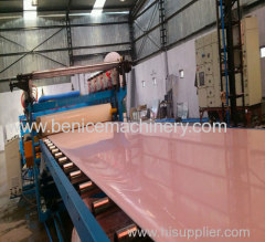 PVC crust foam board extrusion machinery