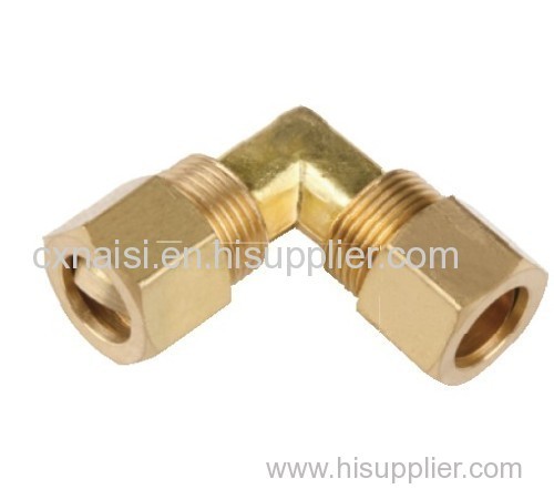 Brass 90 Degree Elbow with Union