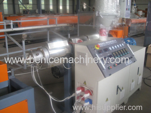 single wall corrugated pipe machine