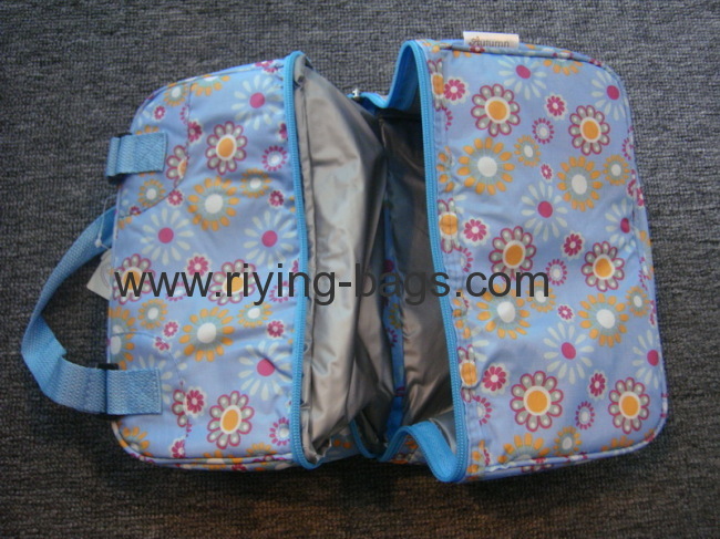 polyester material MOM cooler bag 