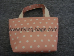 Handle cooler shopping bag