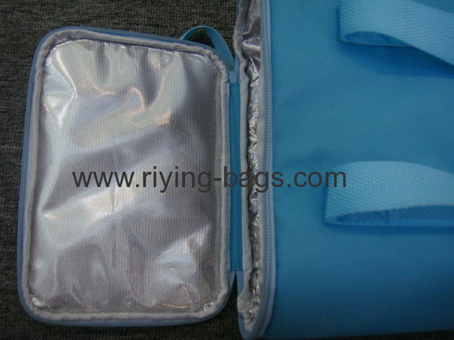 Blue high quality cooler bag 
