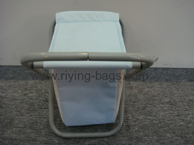 cooler bag inside folding chair 