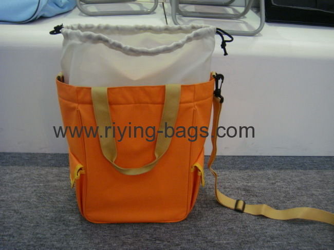 drawstring fashion cooler bag 