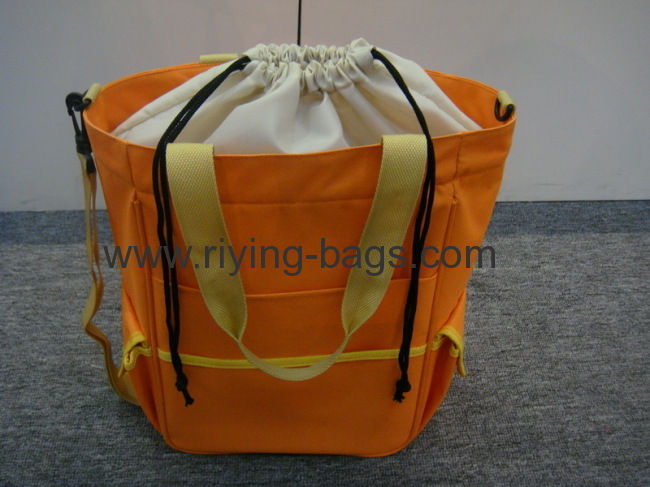 drawstring fashion cooler bag 