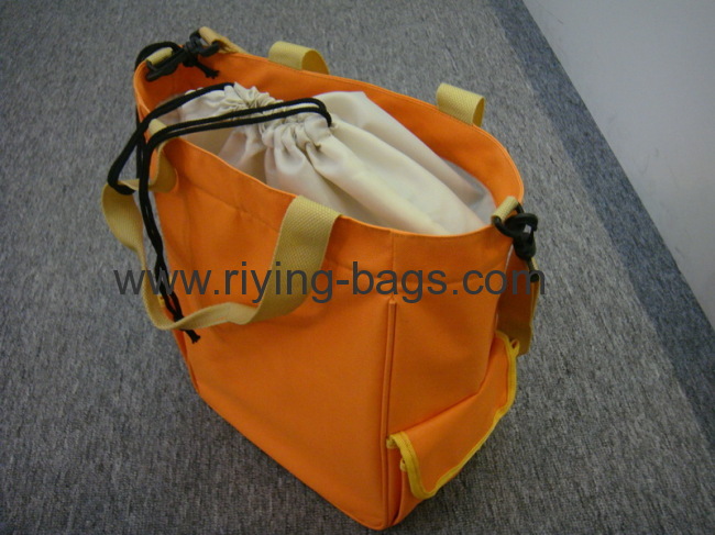 drawstring fashion cooler bag 