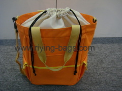 drawstring fashion cooler bag