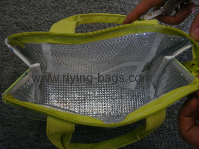 600D/PVC shopping cooler bag