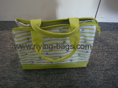 600D/PVC shopping cooler bag