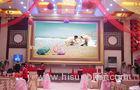 3-IN-1 Curtain Rental LED Display Advertising , aluminum cabinet