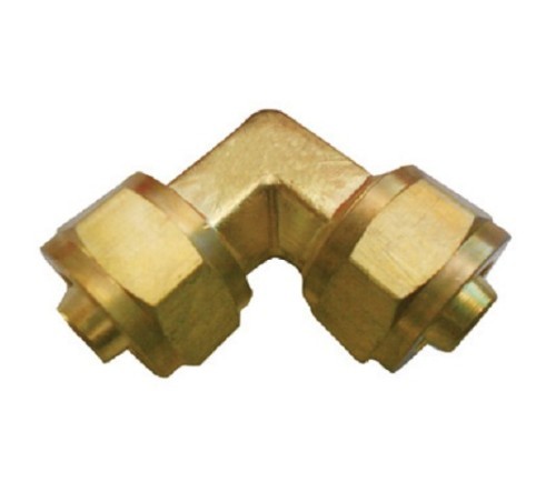 Forged Brass 90 Degree Elbow with Union