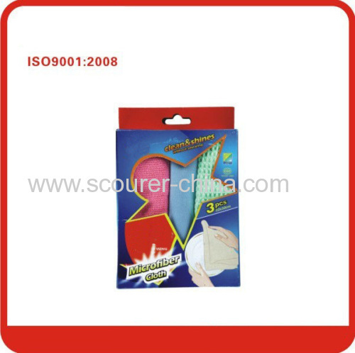 Very useful for cleaning and washing cleaning microfiber cloth with 4pcs/Box