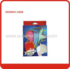 Cozy and elegancy look cleaning 32*32cm microfiber cloth with Blue+red+green