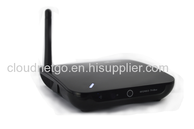 RK3188 Quad Core CR11S Android 4.3 TV Box with WiFi 2.4 Cortex A9 1.8GHz Wireless Bluetooth USB RJ45 IE Smart TV